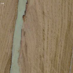 Viadurini Living Esstische-Design Esstisch mit einer Platte aus Holz und einem Gestell aus Metall, Esperia