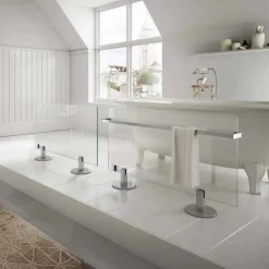 Viadurini Radiators Heizkörper Elektrisch-Design Floor Elektroheizkörper in transparentem Sternglas