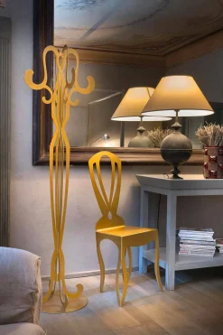 Viadurini Living Garderobenständer-Design Garderobenständer aus Eisen mit 8 Haken - Giunone