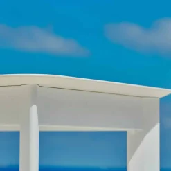 Varaschin Garten Beistelltisch-Design Garten-Couchtisch aus lackiertem Aluminium System