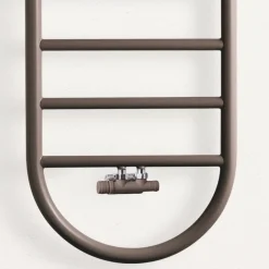 Scirocco H Handtuchheizkörper Wasser-Design Handtuchwärmer "All Round Bubble" aus Stahl Made in Italy - Smooth