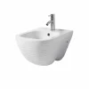 Viadurini Bathroom Bidet-Design Hängebidet aus Keramik Made in Italy Trabia