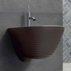Viadurini Bathroom Bidet-Design Hängebidet aus Keramik Made in Italy Trabia