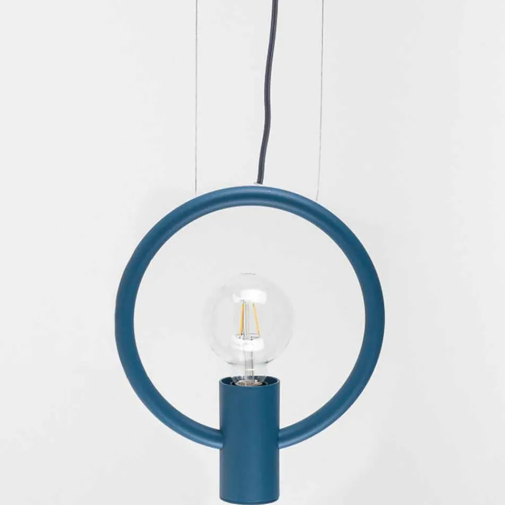 Viadurini Lighting Designer Pendelleuchten-Design Hängelampe aus Stahl Made in Italy - Delizia