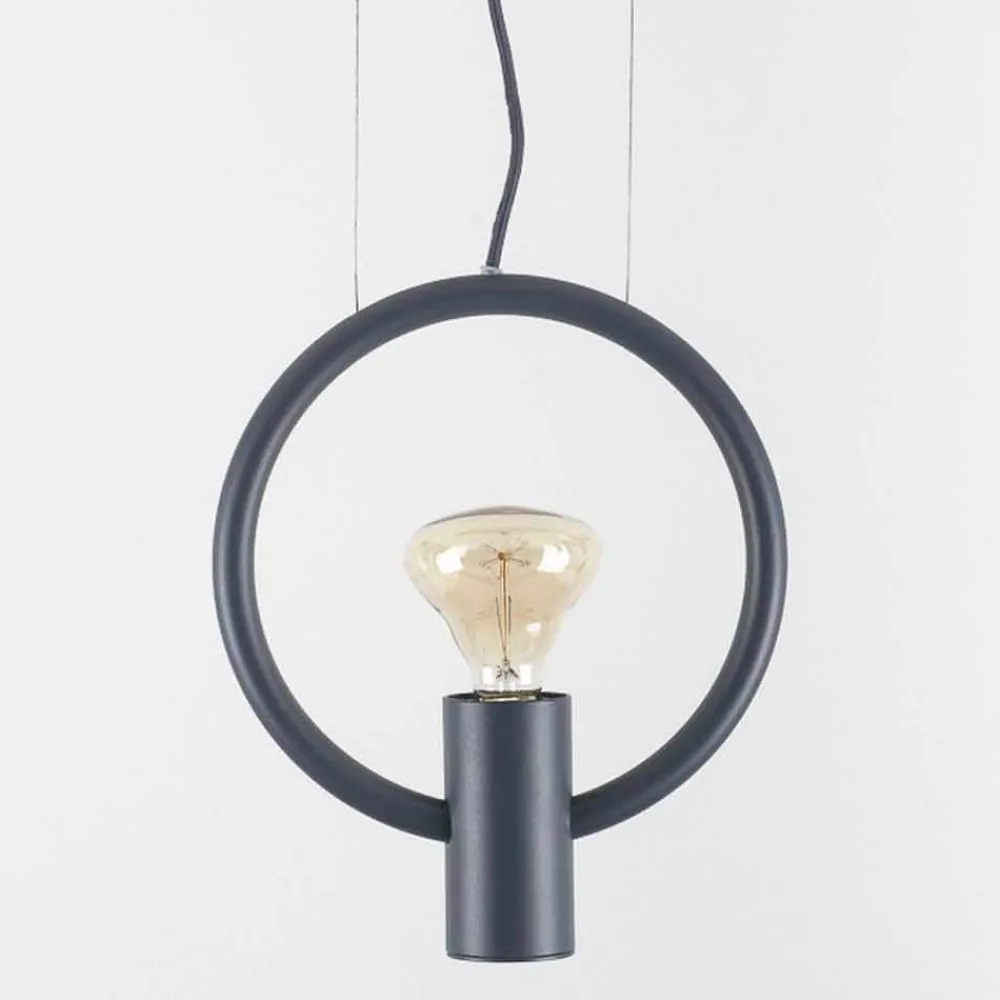 Viadurini Lighting Designer Pendelleuchten-Design Hängelampe aus Stahl Made in Italy - Delizia