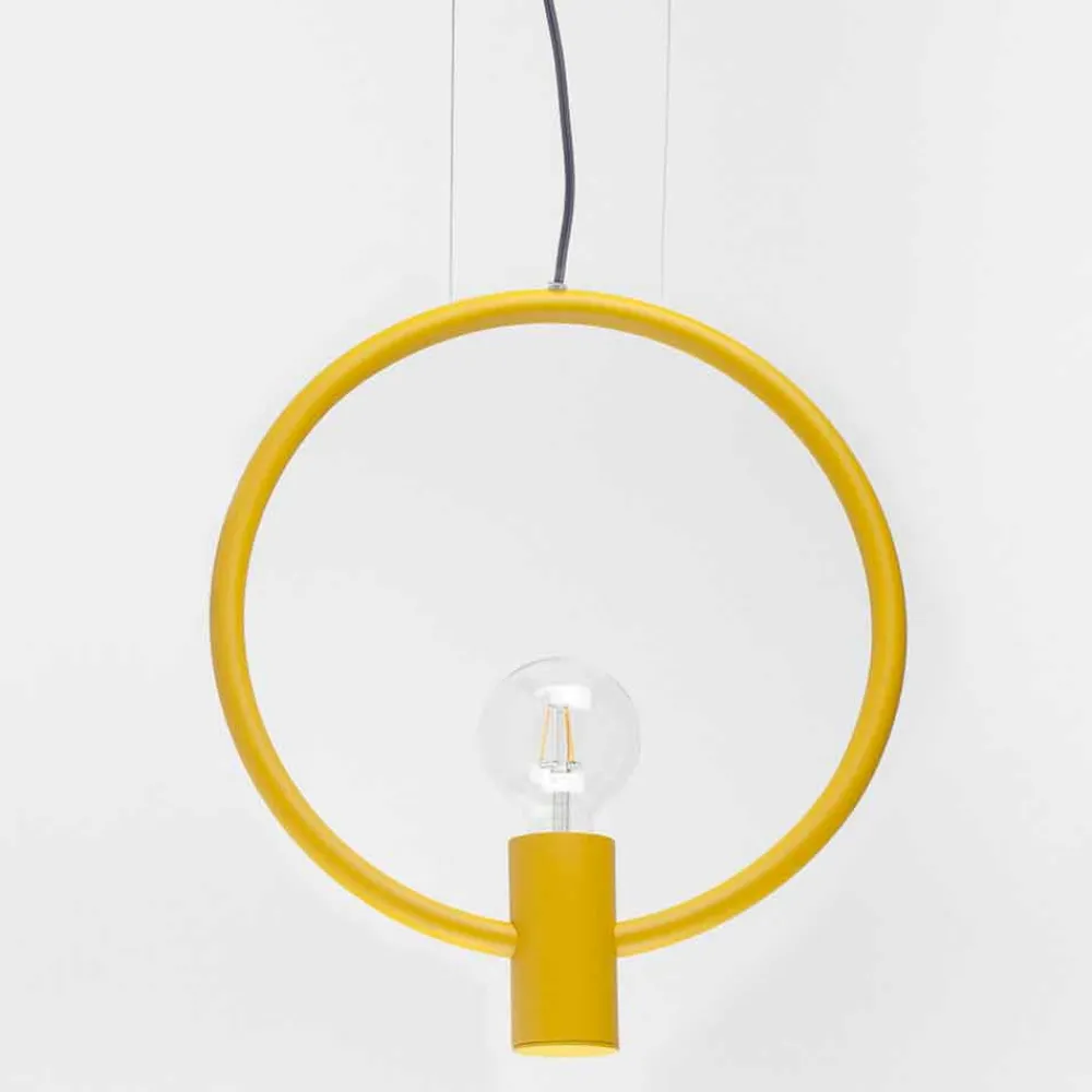 Viadurini Lighting Designer Pendelleuchten-Design Hängelampe aus Stahl Made in Italy - Delizia