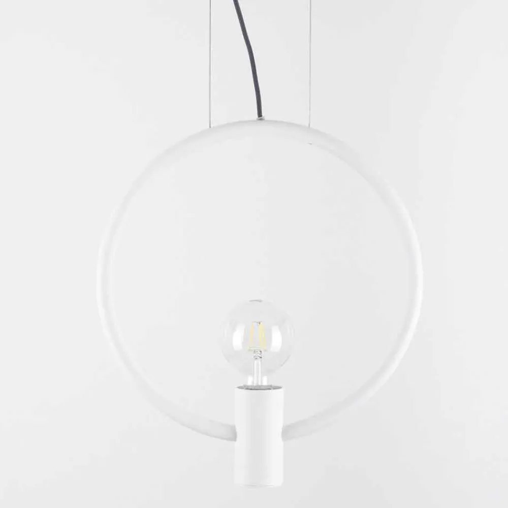Viadurini Lighting Designer Pendelleuchten-Design Hängelampe aus Stahl Made in Italy - Delizia