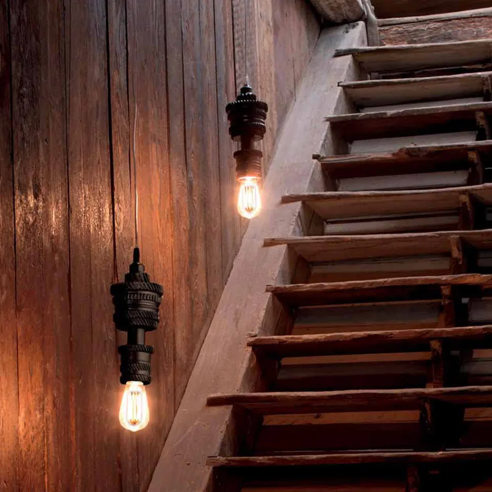 Viadurini Lighting Designer Pendelleuchten-Design Hängelampe in Keramik 3 Oberflächen Made in Italy - Futurismus