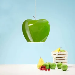 Aldo Bernardi Designer Pendelleuchten-Design Hängeleuchte aus Keramik Apfelform – Fruits
