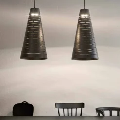 Aldo Bernardi Designer Pendelleuchten-Design Hängeleuchte aus Stahl  – Cervino