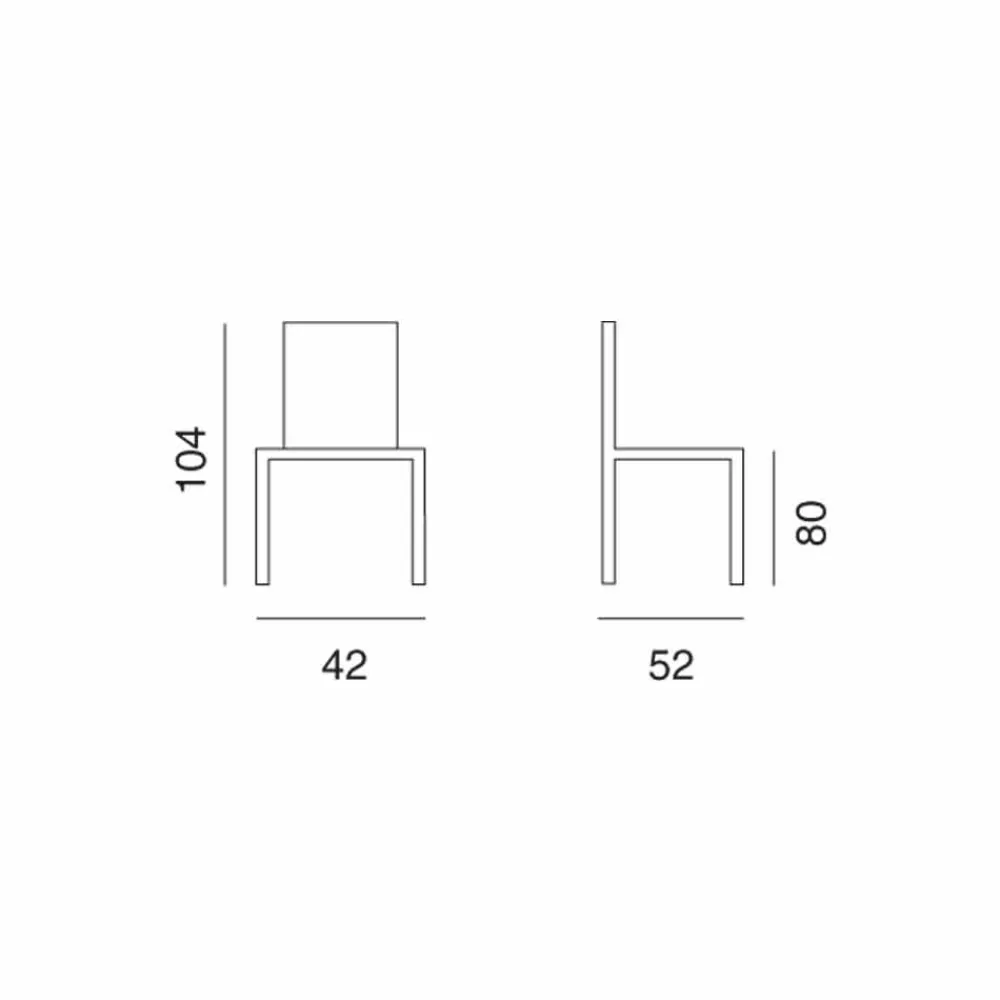 Viadurini Living Küchenhocker-Design Hocker für Küche und Essbereich Celine H80