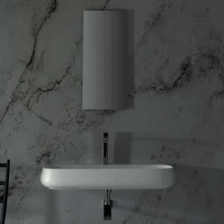 Viadurini Bathroom Keramikwaschbecken-Design Keramik Arbeitsplatte L 90 cm Spüle, hergestellt in Italien, Gais