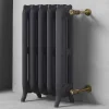 Viadurini Radiators Heizkörper-Design Kühler 5 glatte Elemente aus Gusseisen vom Boden bis 914 W - Barock