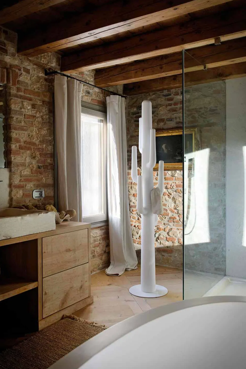 Viadurini Living Garderobenständer-Design Kleiderständer aus farbigem Polyethylen Made in Italy - Zastor