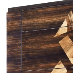 Grilli Kommoden-Design kleiner Schrank aus Ebenholz Zarafa made in Italy