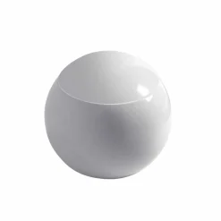 Viadurini Bathroom Wc-Design kugelförmige Toilettenvase aus Keramik Made in Italy Fanna