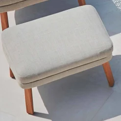 Varaschin Sitzsäcke|Sitzsäcke-Design Outdoor-Fußstütze aus gepolstertem Stoff Emma