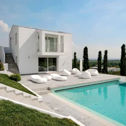 Viadurini in the Garden Sessel Kunststoff-Design Outdoor-Sessel aus farbigem Polyethylen Made in Italy - Ervin