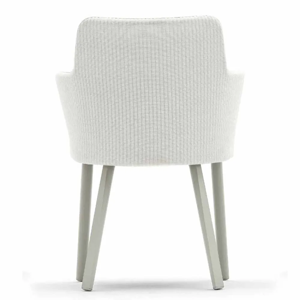 Varaschin Metallsessel-Design Outdoor-Sessel aus Aluminium und Stoff Emma