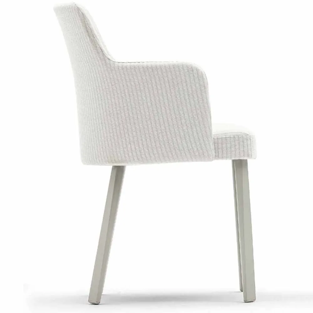 Varaschin Metallsessel-Design Outdoor-Sessel aus Aluminium und Stoff Emma