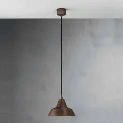 Il Fanale Pendelleuchten Vintage-Design Pendelleuchte aus antiquierten Eisen Virginia Model