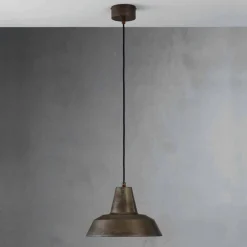 Il Fanale Pendelleuchten Vintage-Design Pendelleuchte aus antiquierten Eisen Virginia Model