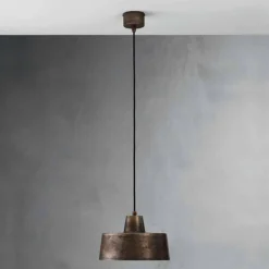 Il Fanale Pendelleuchten Vintage-Design Pendelleuchte aus antiquierten Eisen Jean Model