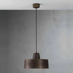 Il Fanale Pendelleuchten Vintage-Design Pendelleuchte aus antiquierten Eisen Jean Model
