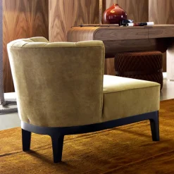 Grilli Klassische Sessel-Design Polstersessel aus Stoff Kipling made in Italy