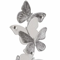 Viadurini Decor Wandgarderobe-Design Schmetterlingen-Wandgarderobe mit fünf Knöpfen made in Italy Brice