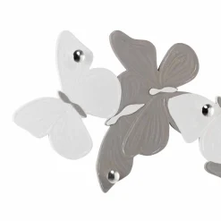 Viadurini Decor Wandgarderobe-Design Schmetterlingen-Wandgarderobe mit fünf Knöpfen made in Italy Brice