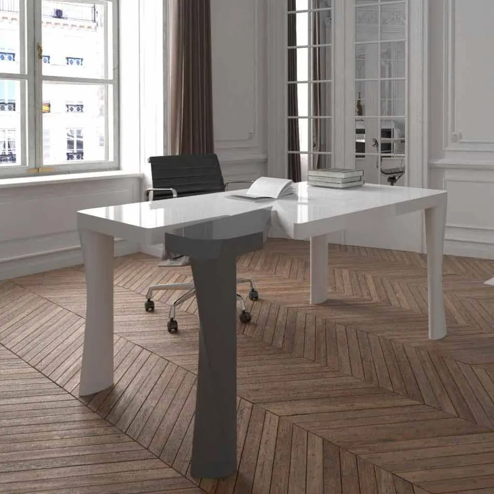 Viadurini Design Design Schreibtische-Design Schreibtisch aus Solid Surface® für das Büro Punk