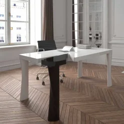 Viadurini Design Design Schreibtische-Design Schreibtisch aus Solid Surface® für das Büro Punk