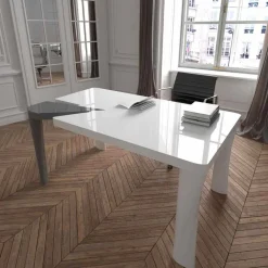 Viadurini Design Design Schreibtische-Design Schreibtisch aus Solid Surface® für das Büro Punk