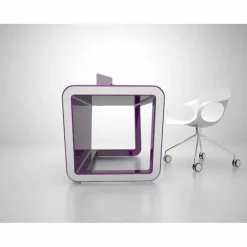 Viadurini Design Design Schreibtische-Design Schreibtisch aus Solid Surface® Ego Made in Italy