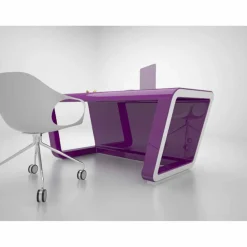 Viadurini Design Design Schreibtische-Design Schreibtisch aus Solid Surface® Ego Made in Italy