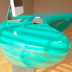 Viadurini Design Design Schreibtische-Design Schreibtisch Boomerang Made in Italy