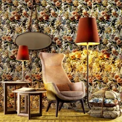 Grilli Klassische Sessel-Design Sessel bergére aus Stoff Wilde made in Italy