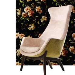 Grilli Klassische Sessel-Design Sessel bergére aus Stoff Wilde made in Italy