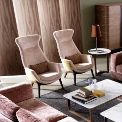 Grilli Klassische Sessel-Design Sessel bergére aus Stoff Wilde made in Italy