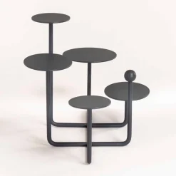 Viadurini Kitchen Küchenzubehör-Design Süßigkeiten stehen aus lackiertem Stahl Made in Italy - Pennellope