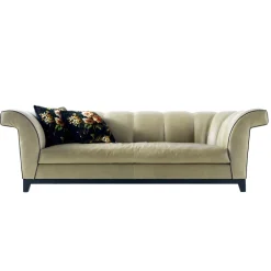 Grilli Moderne Sofas-Design 3-Sitzer Polstersofa Shell in Italien handgefertigt