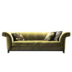 Grilli Moderne Sofas-Design 3-Sitzer Polstersofa Shell in Italien handgefertigt