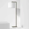 Viadurini Lighting Moderne Stehlampen-Design Stehleuchte aus Metall mit Leinen Lampenschirm Made in Italy - Bali
