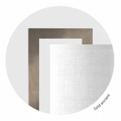 Viadurini Lighting Moderne Stehlampen-Design Stehleuchte aus Metall mit Leinen Lampenschirm Made in Italy - Bali