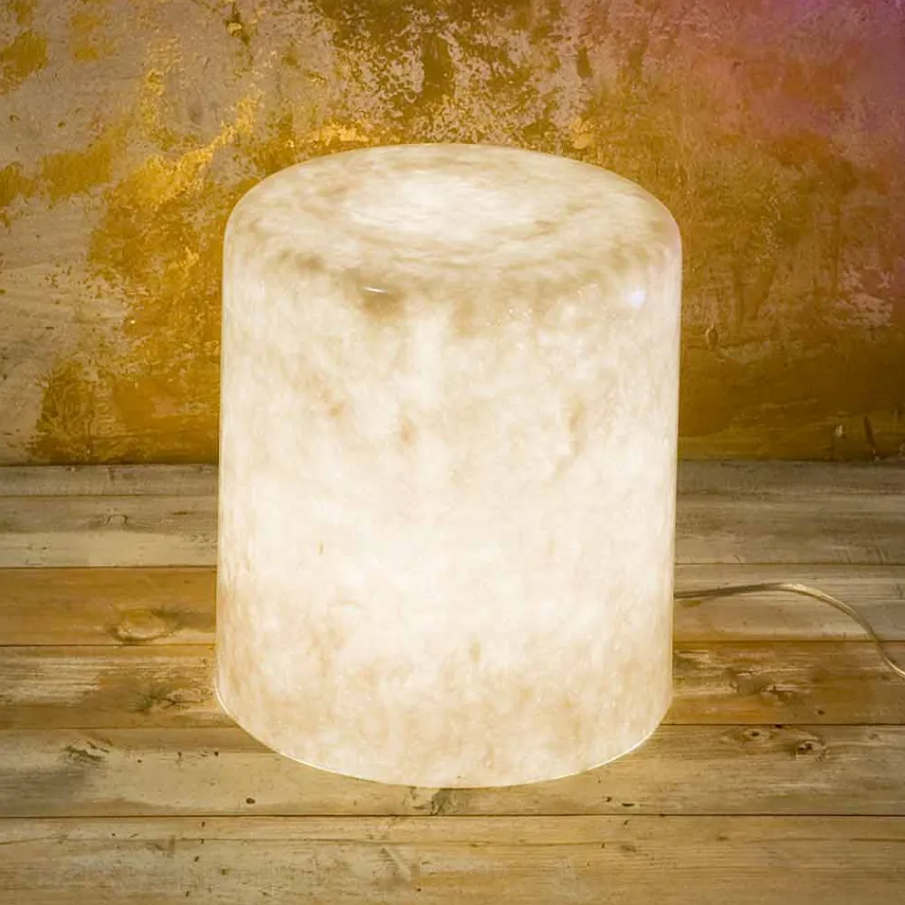 In-es.artdesign Moderne Stehlampen-Design Stehleuchte in Nebel Bin F Nebula