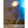 In-es.artdesign Moderne Stehlampen-Design Stehleuchte Blume Gemalter Beton