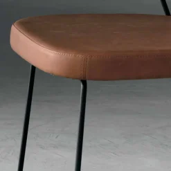 Viadurini Living Vintage Stühle-Design Stuhl aus Metall und Textil made in Italy, Formia