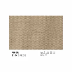 Varaschin Gartenstühle Metall-Design Stuhl aus Stoff und Aluminium Emma