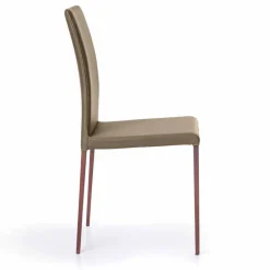 Viadurini Living Moderne Stühle-Design Stuhl für Esszimmer, hergestellt aus Kunstleder, Abbie